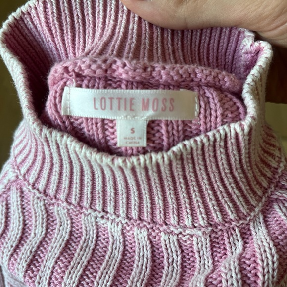 cropped mock neck sweater - Picture 2 of 3